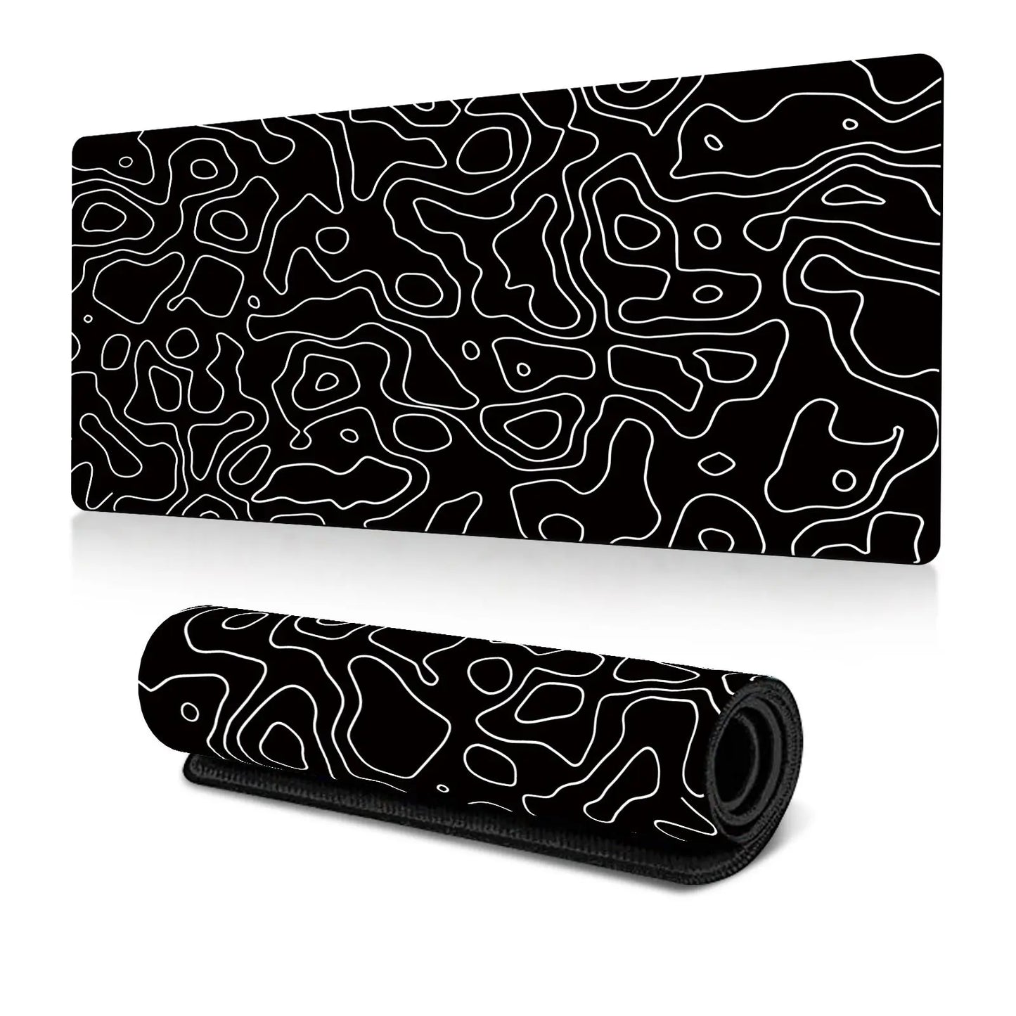 Large Non-Slip Line Pattern Gaming Mouse Mat