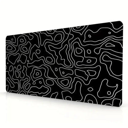 Large Non-Slip Line Pattern Gaming Mouse Mat